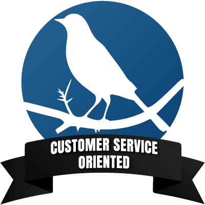 customer service badge